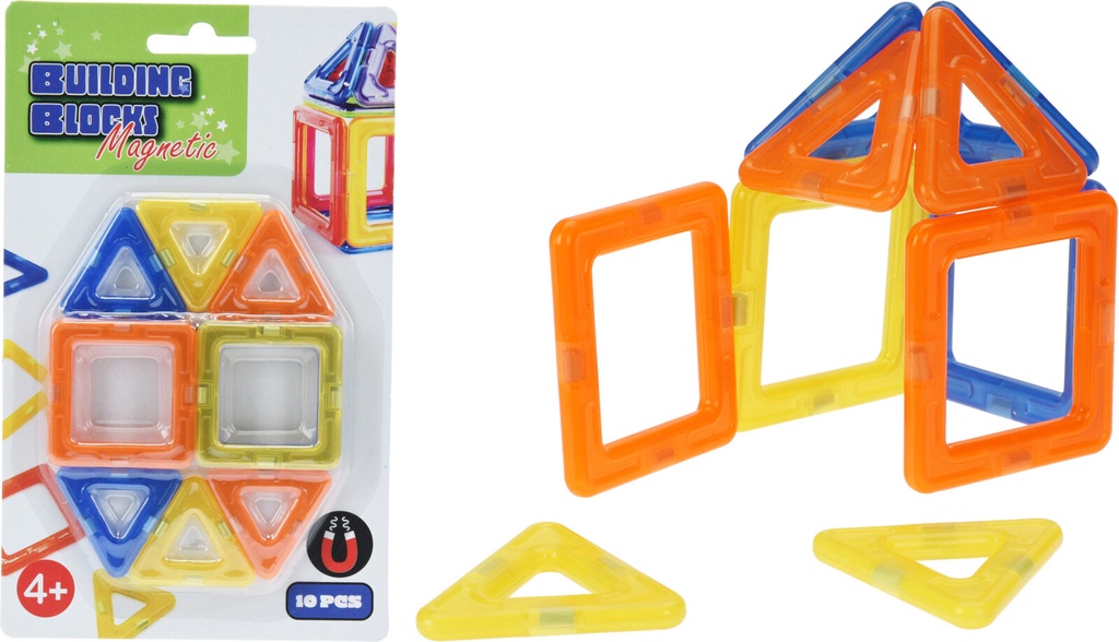 CONSTRUCTION SET MAGNETIC 10PC