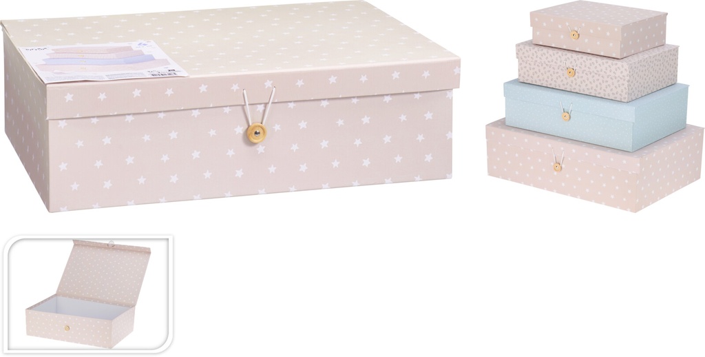 SET CAJAS REGALO 4PZS