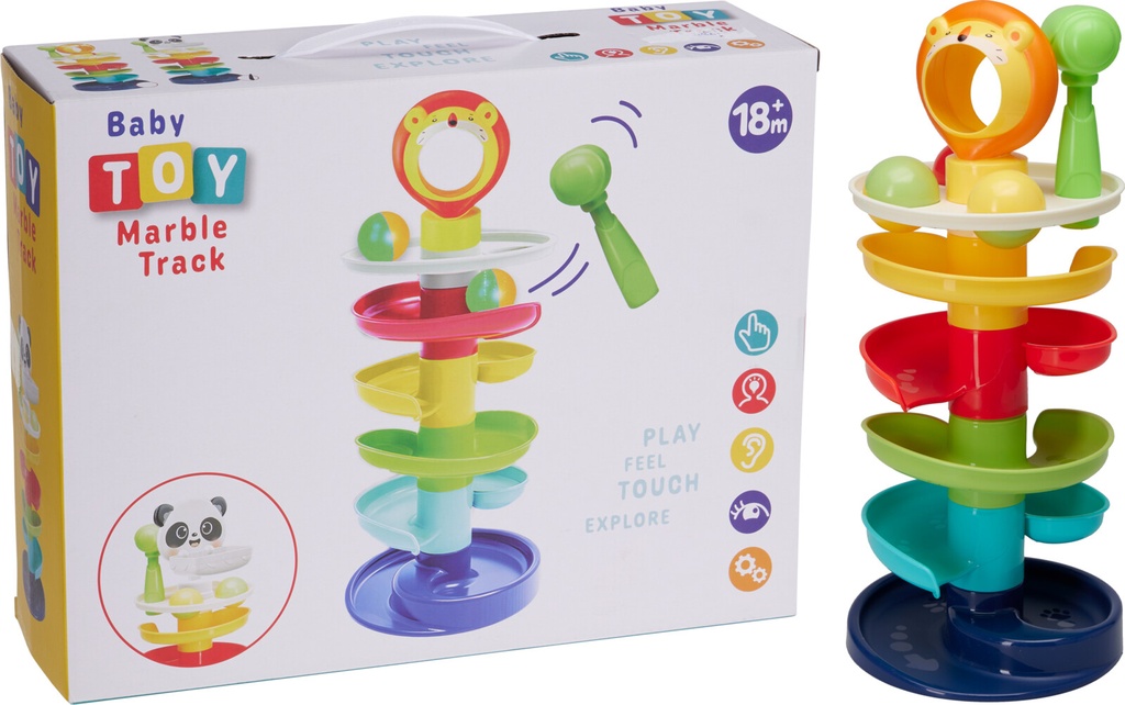 BALL TRACK 17,5X17,5X44CM 2ASS