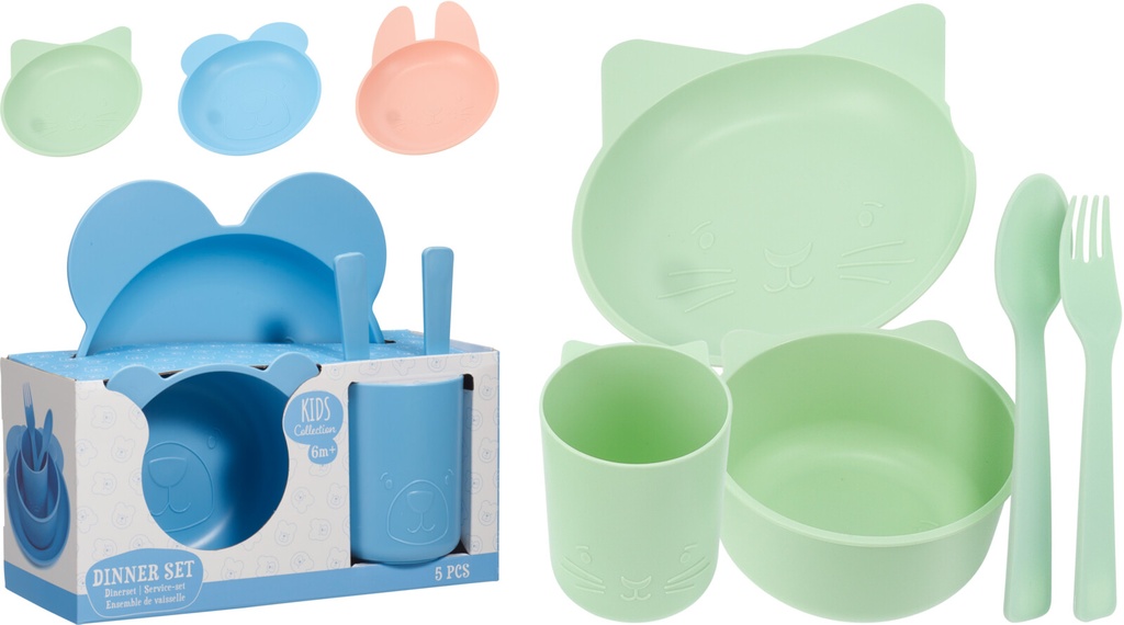 VAJILLA INFANTIL 3 MOD