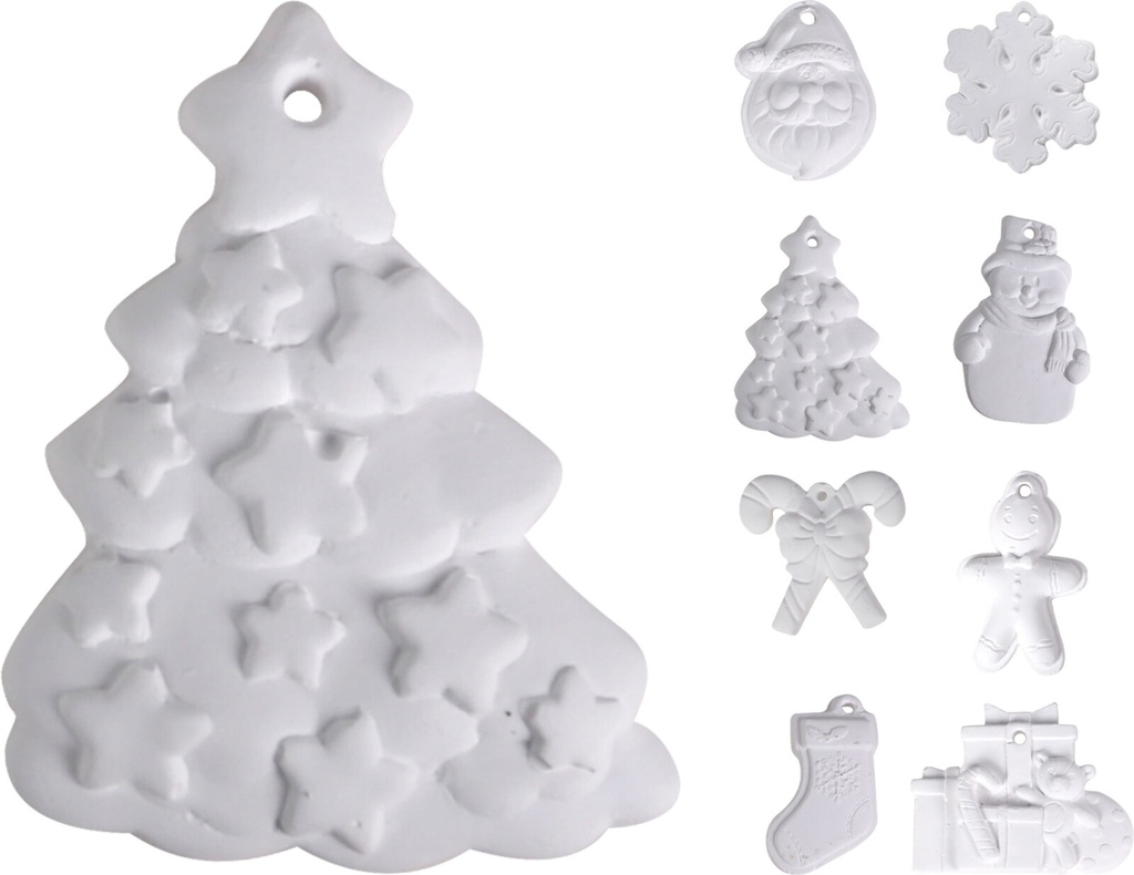 XMAS FIGURES SET OF 2PCS
