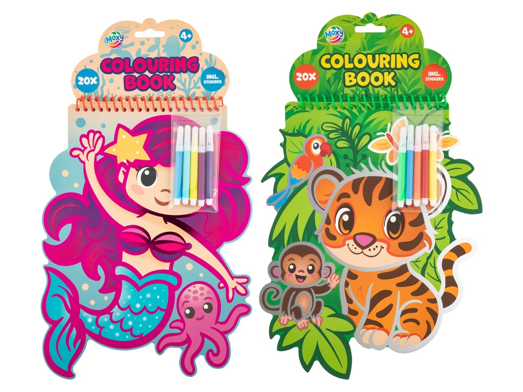 LIBRO FORMA ANIMALES 20H 6 LAPICES