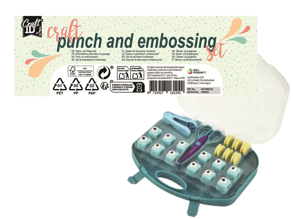 SET CRAFT Y EMBOSSING C/TIJERAS