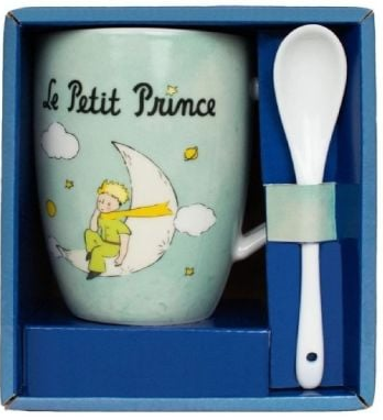 TAZA C/CUCHARA PRINCIPITO EN LA LUNA