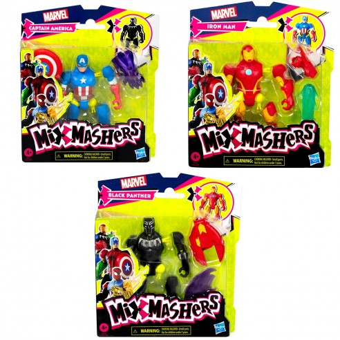 FIGURAS AVENGERS MIXMASHERS SURTIDAS