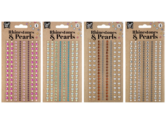 PEGATINAS DIAMANTES PERLAS