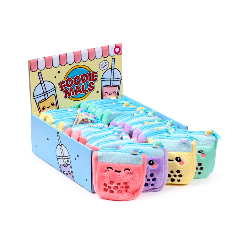 MINI MONEDERO TE C/BURBUJAS FOODIEMALS