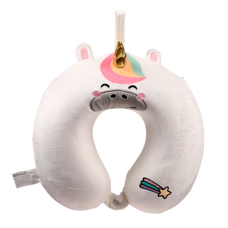 ALMOHADA DE VIAJE C/MEMORIA DE FORMA RELAXEAZZZ EL UNICORNIO ASTRA
