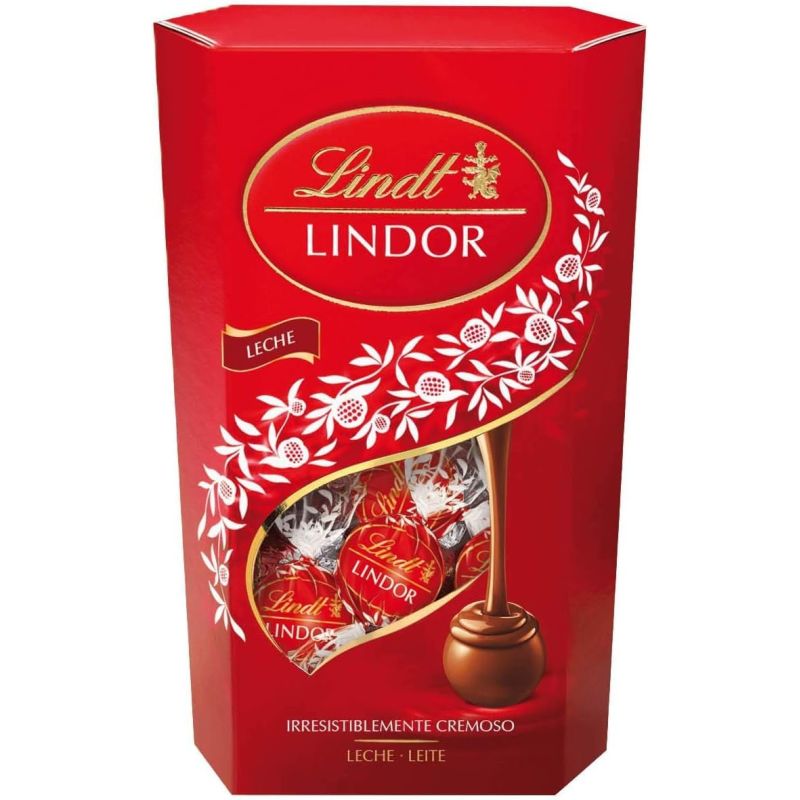 BOMBON LINDOR LECHE CORNET 137G