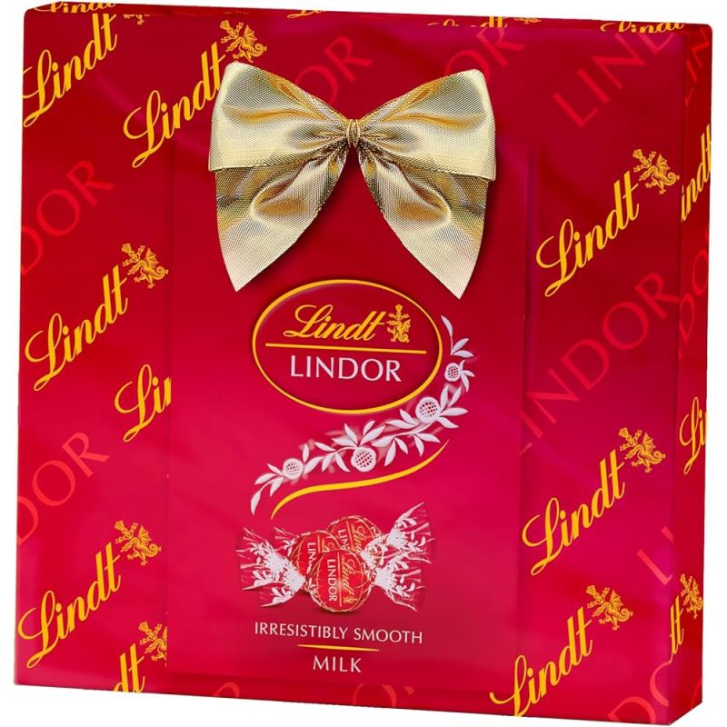 BOMBON LINDT WRAPPER GIFT LECHE 137G