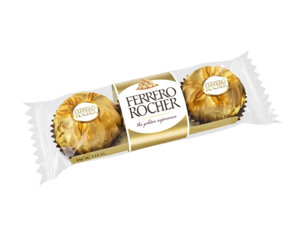 FERRERO ROCHER 3UD 37,5 GRS.