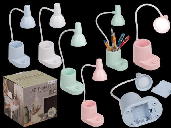 LAMPARA ESCRITORIO LED C/CUBILETE