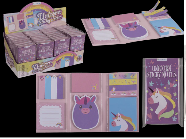 NOTAS ADHESIVAS UNICORNIO