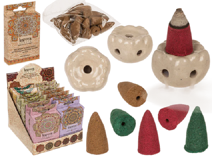 CONO INCIENSO CON BASE