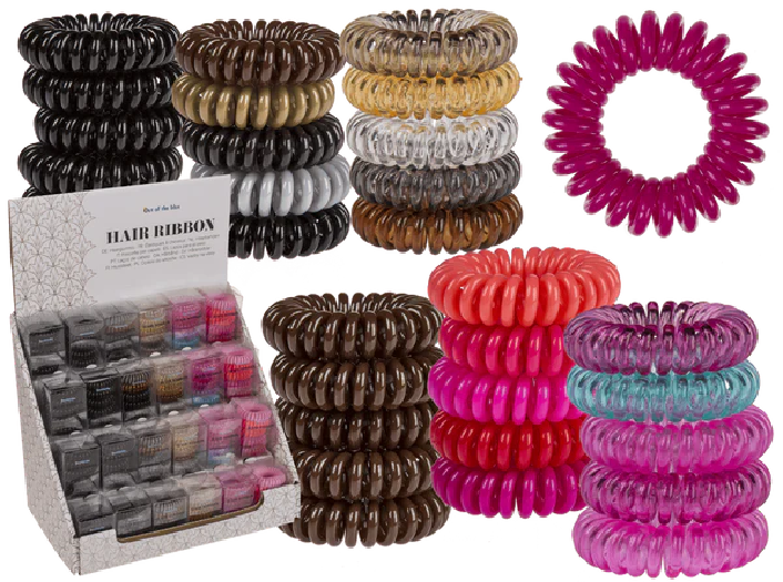 GOMAS PARA EL PELO CABLE DE TELEFONO