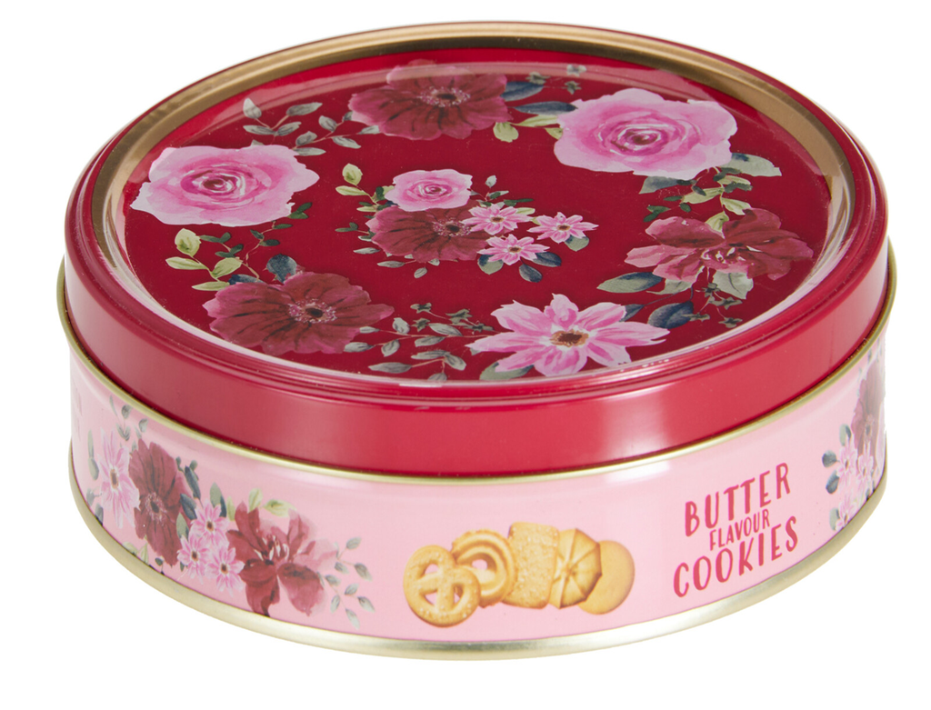 LATA DE GALLETAS BLOOMS OF ROSES 114G