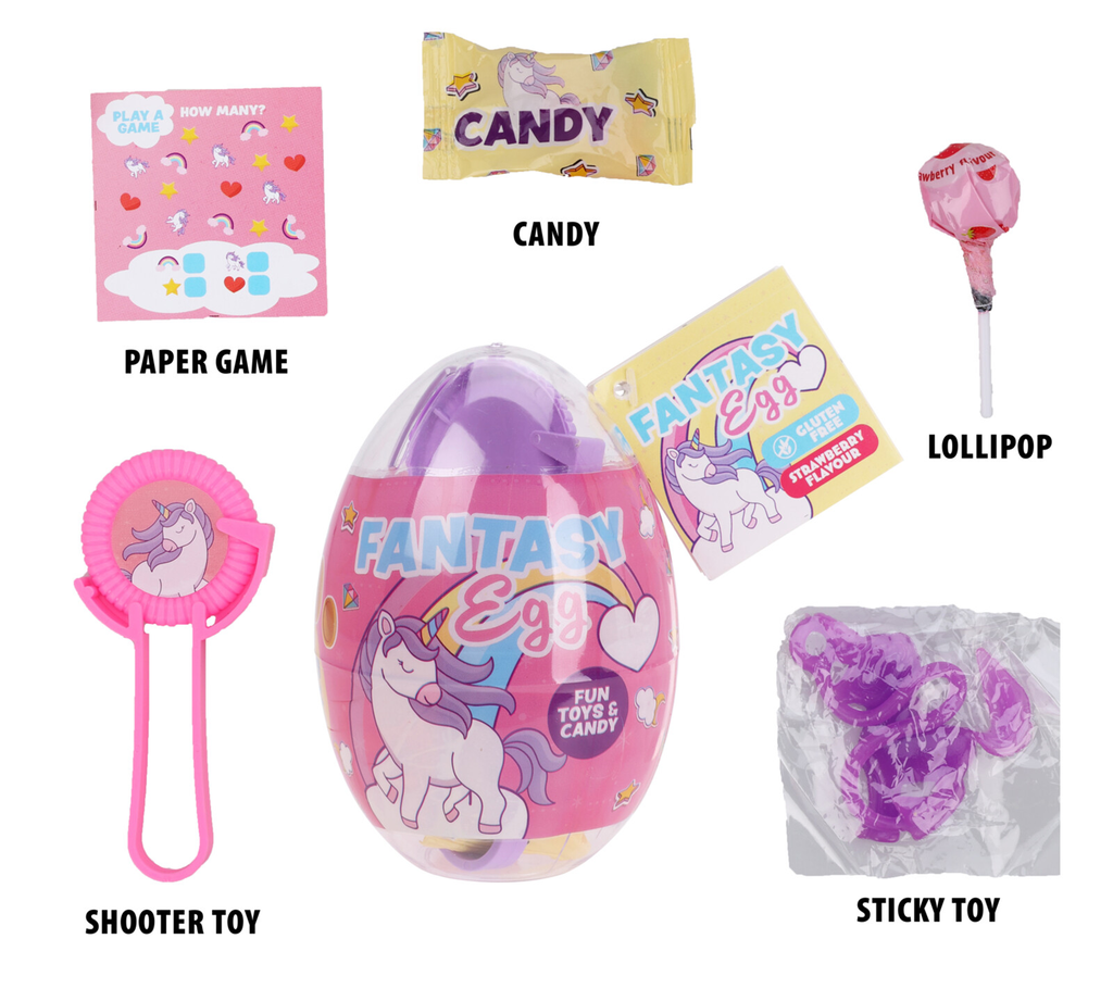 HUEVO DIVERTIDO DE UNICORNIO