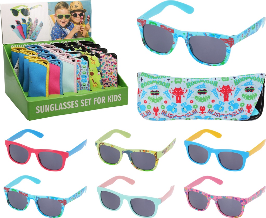 GAFAS SOL INFANTIL 6MODELOS