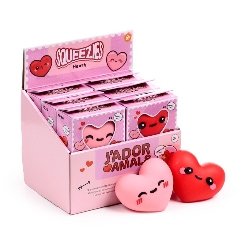 JUGUETE ESTRUJABLE CORAZON SQUEEZIES