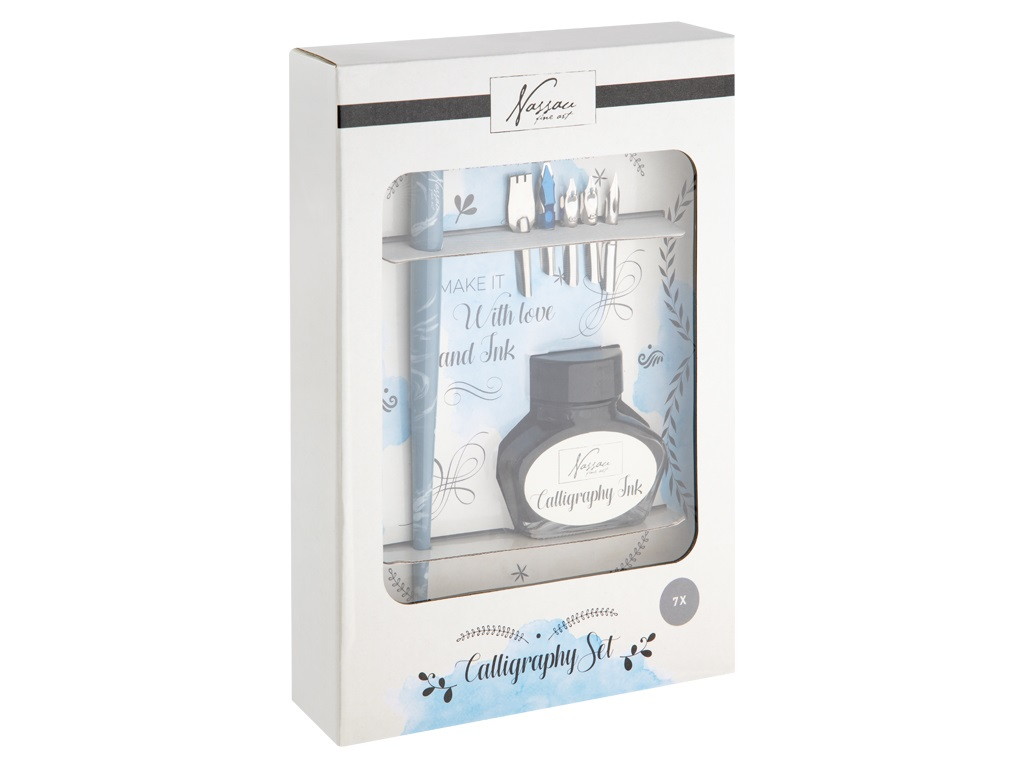SET CALIGRAFIA 7 PIEZAS