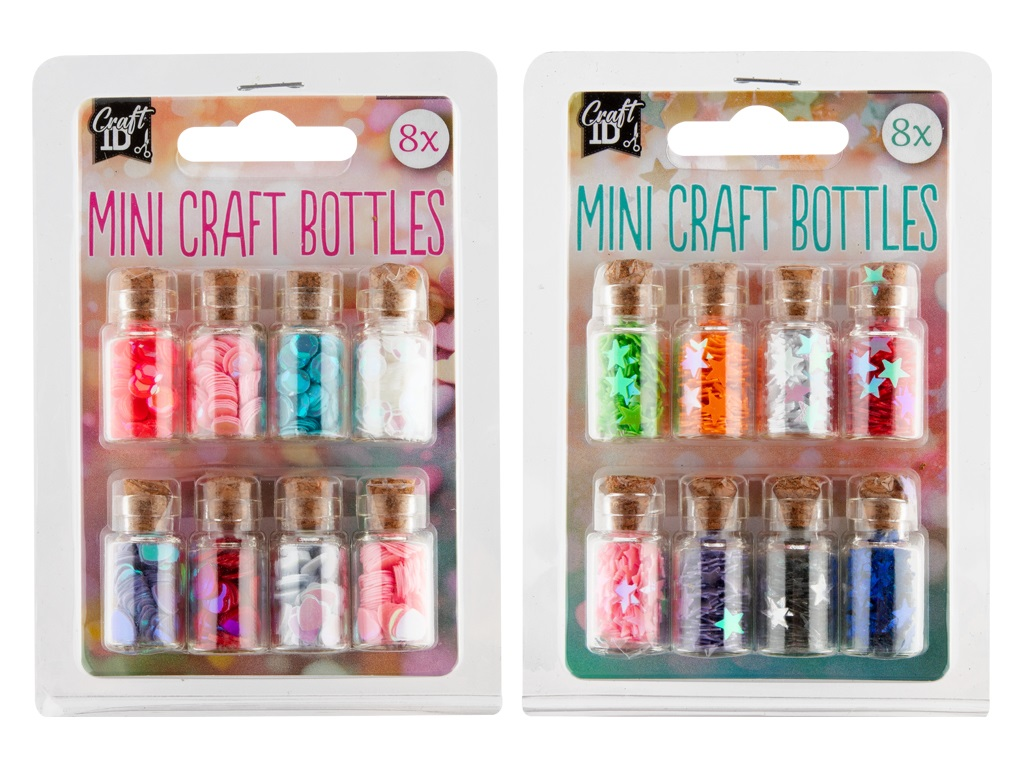 MINI BOTELLAS CRAFT 8 PIEZAS