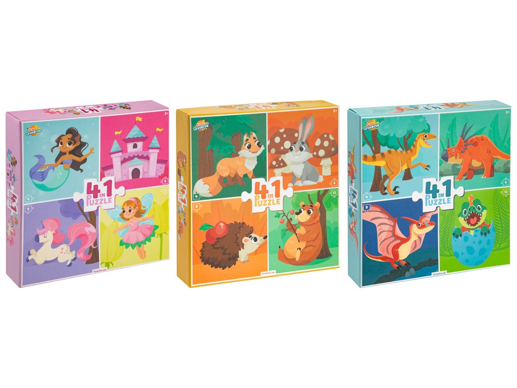 PUZZLE 4 EN 1 4/6/9/12PZS