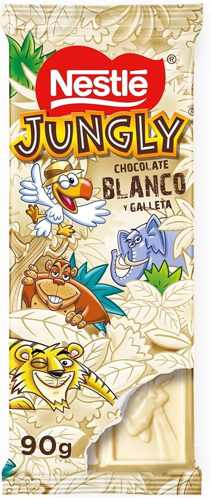 NESTLE TABLETA JUNGLY BLANCO 90G
