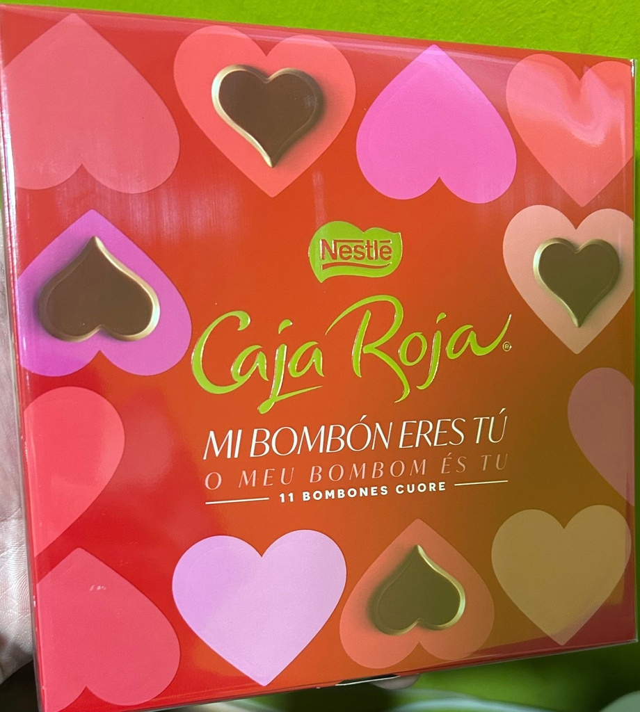 NESTLE CAJA ROJA 11 BOMBONES CUORE 98G