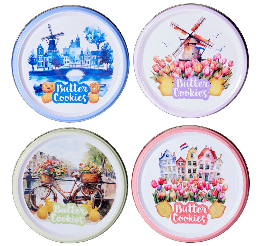 LATA DE GALLETAS PAINTED HOLLAND 114G