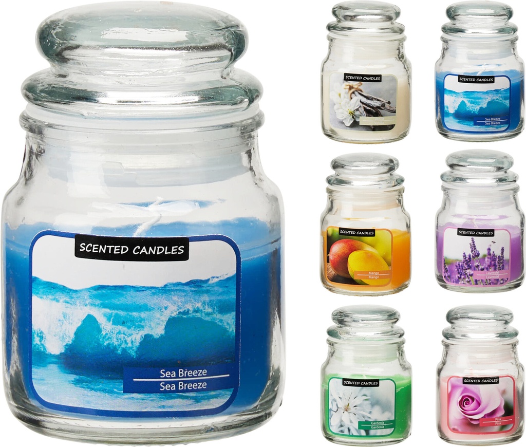 VELA AROMATICA TARRO C/TAPA