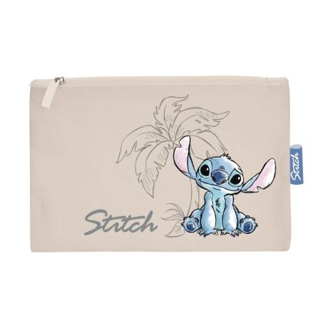 NECESER PLANO C/CREMALLERA 22.5X16CM. LILO & STITCH WD17089