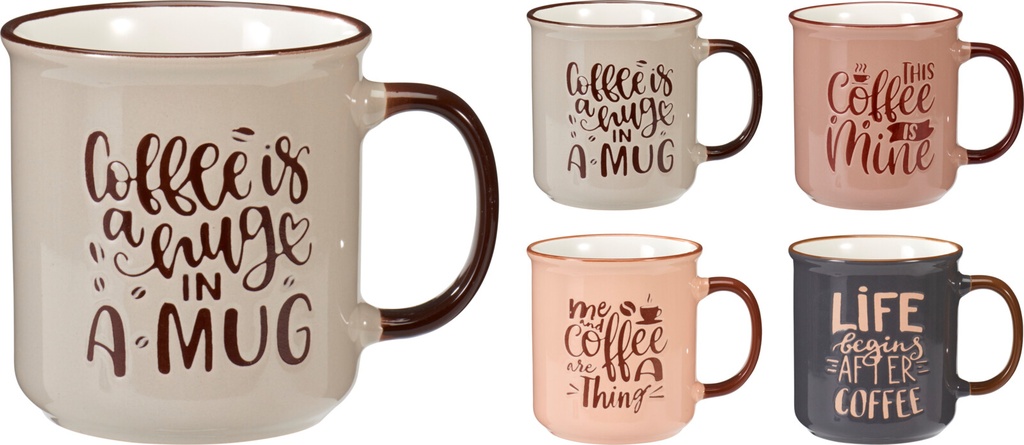 TAZA GRES FRASES 700ML