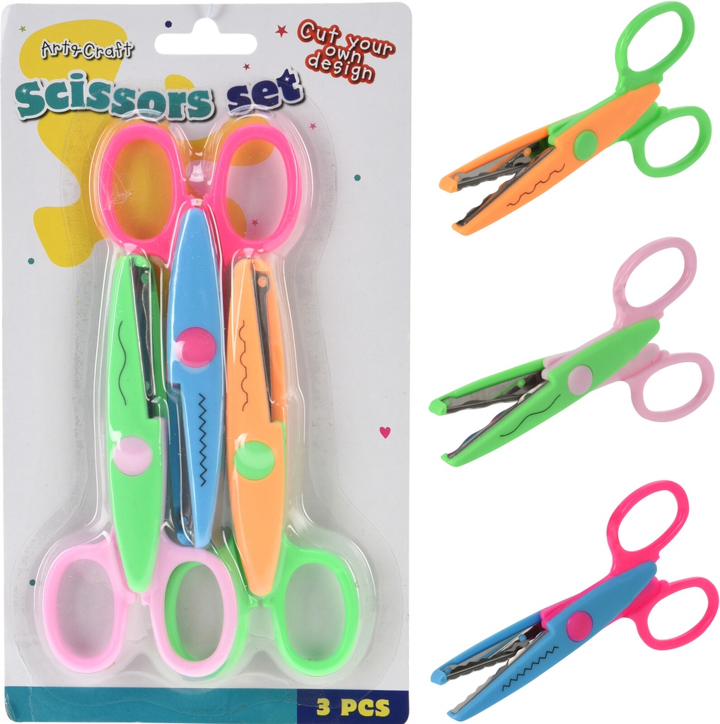 SET TIJERA FORMAS 3UDS
