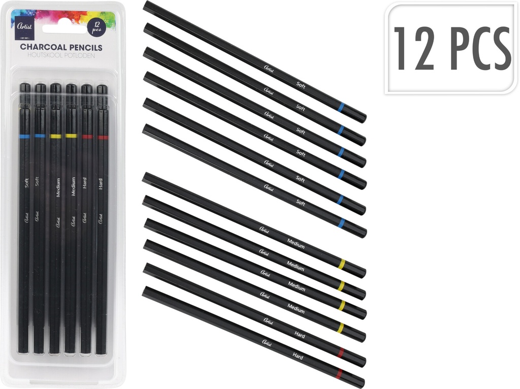 LAPICES CARBON 12UDS