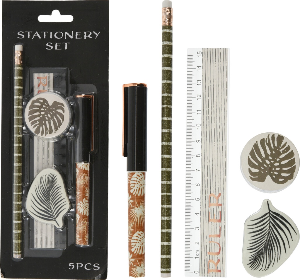 SET PAPELERIA 5 PIEZAS