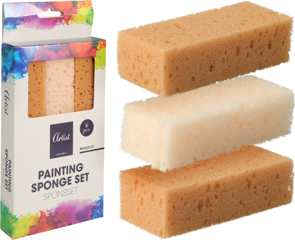 SET DE ESPONJAS MANUALIDADES