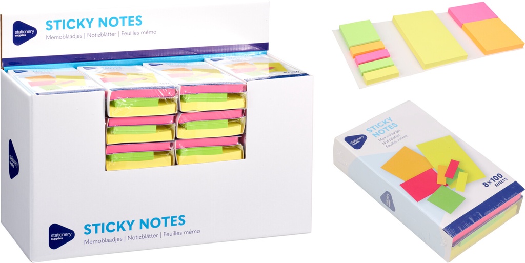 BLOC MEMO NOTAS ADHESIVAS