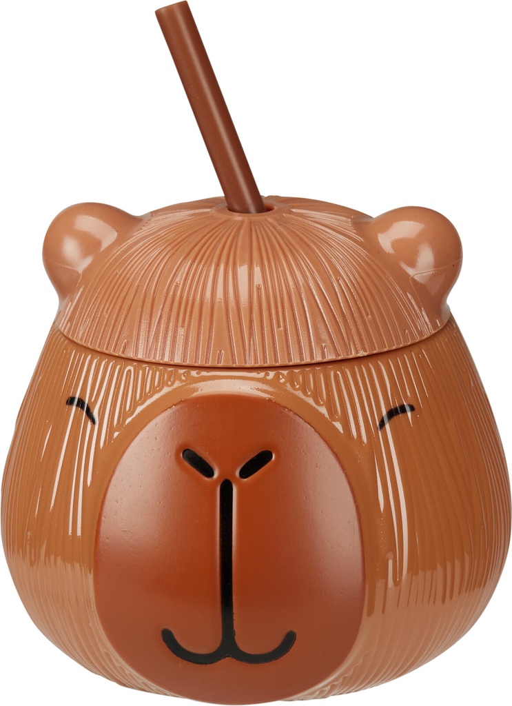 VASO PAJITA CAPYBARA