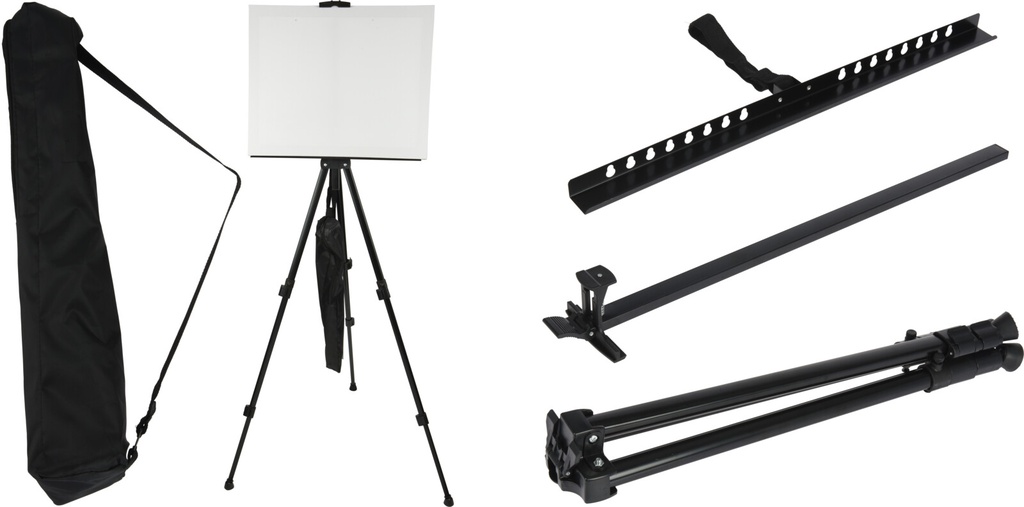 CABALLETE PLEGABLE METAL BOLSA