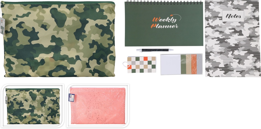 SET PAPELERIA 6 PIEZAS