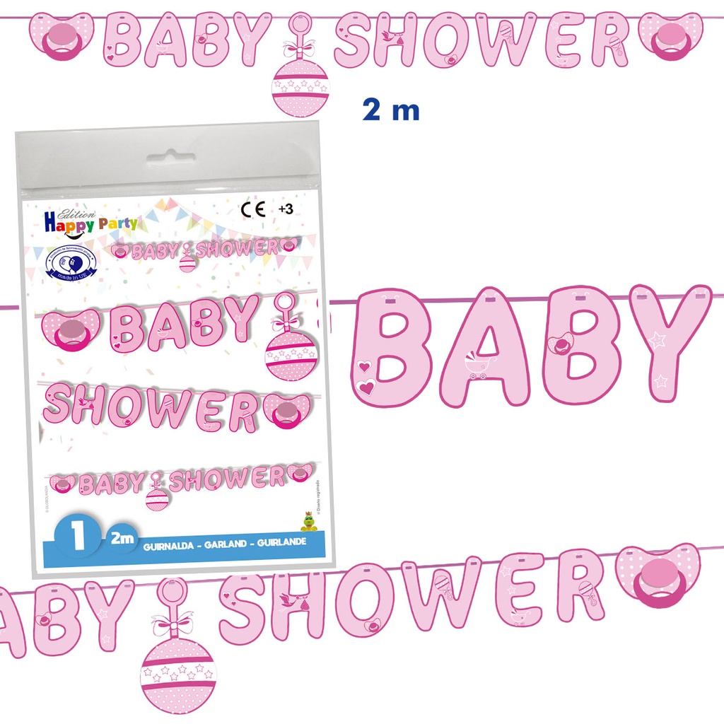 GUIRNALDA BABY SHOWER NIÑA