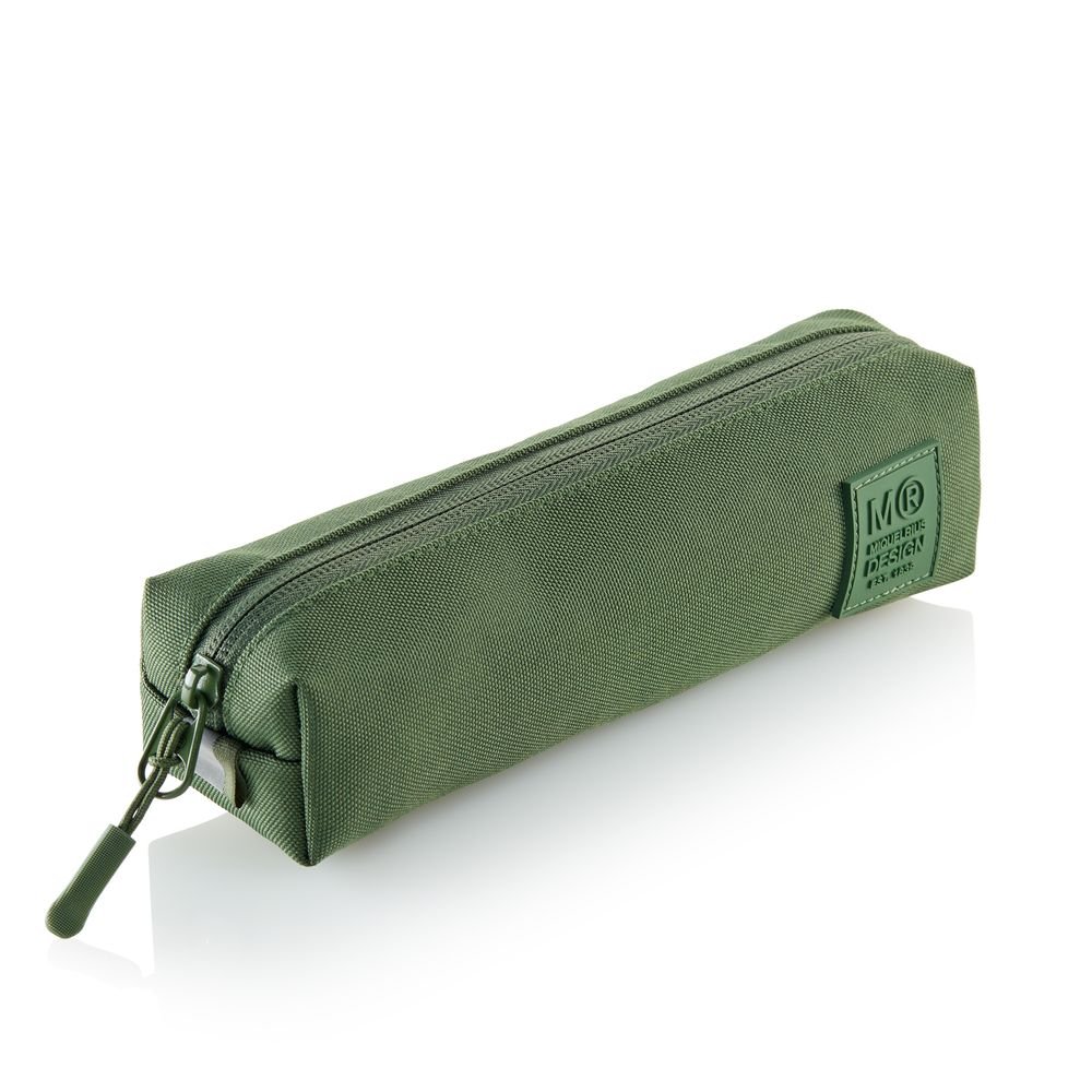 PORTATODO RECTANGULAR RECICLADO RAW VERDE