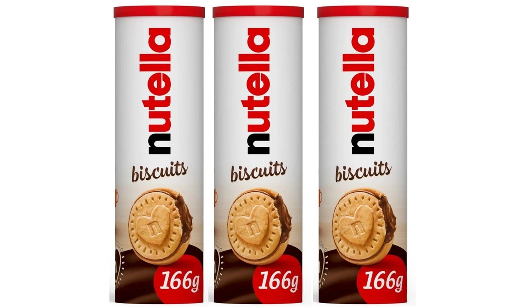 NUTELLA BISCUITS X12