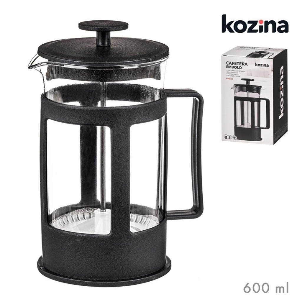 CAFETERA EMBOLO 600ML