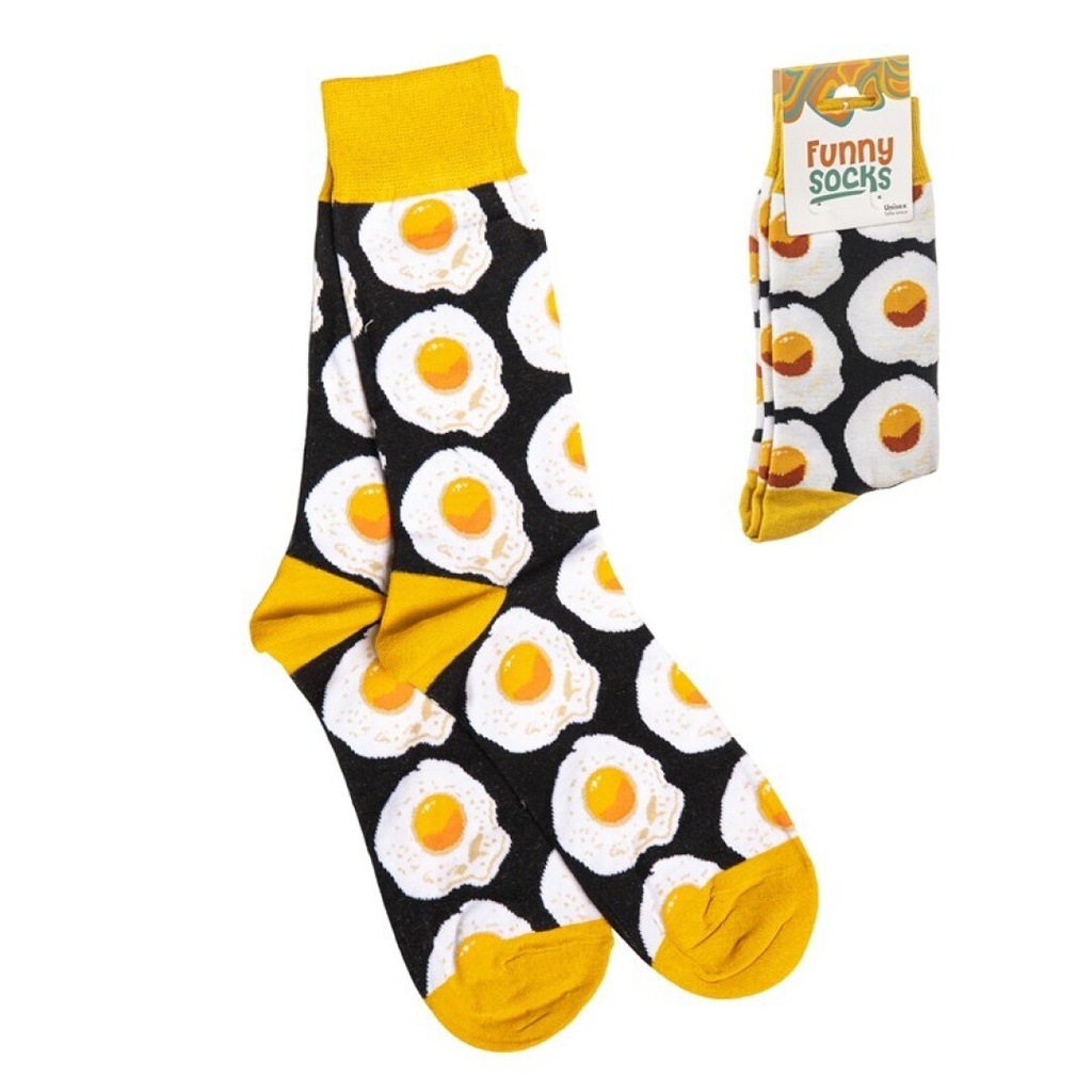 CALCETINES ALGODON HUEVO FRITO