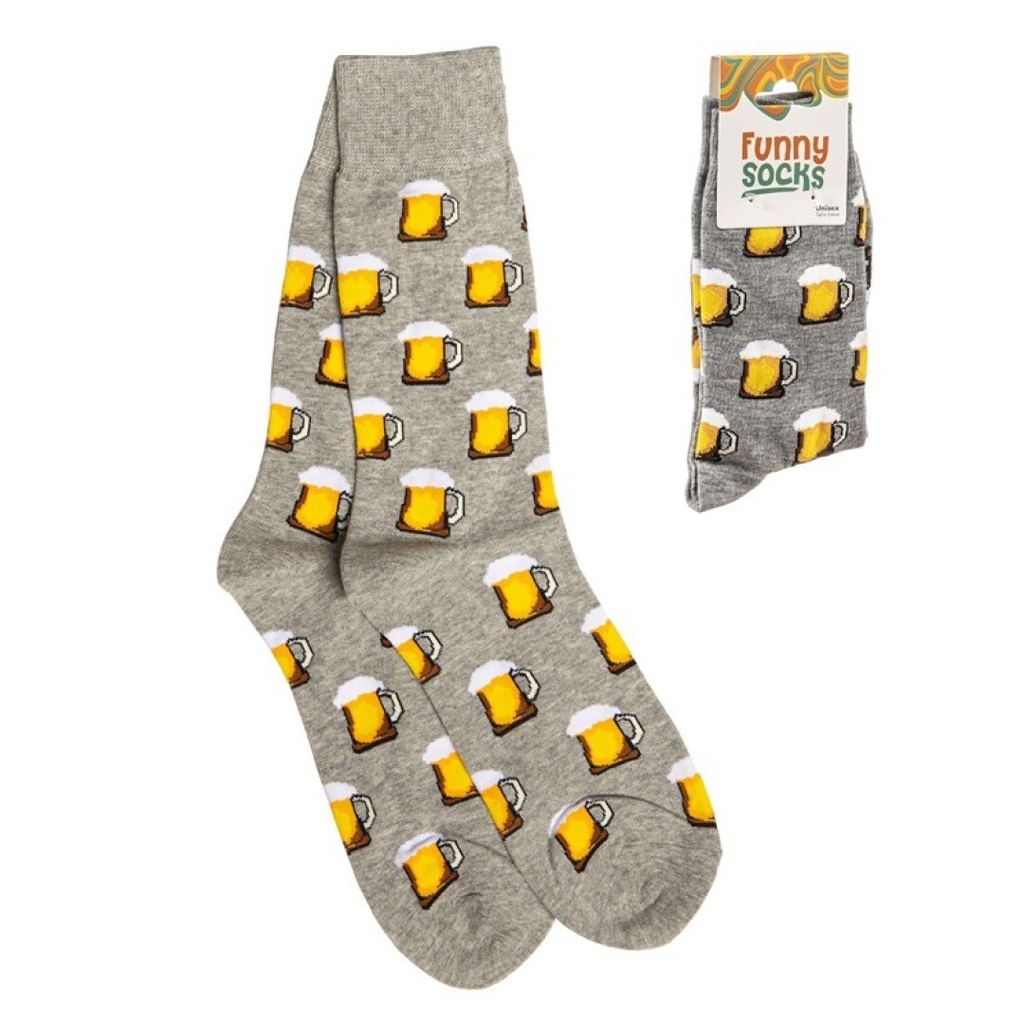 CALCETINES ALGODON CERVEZA