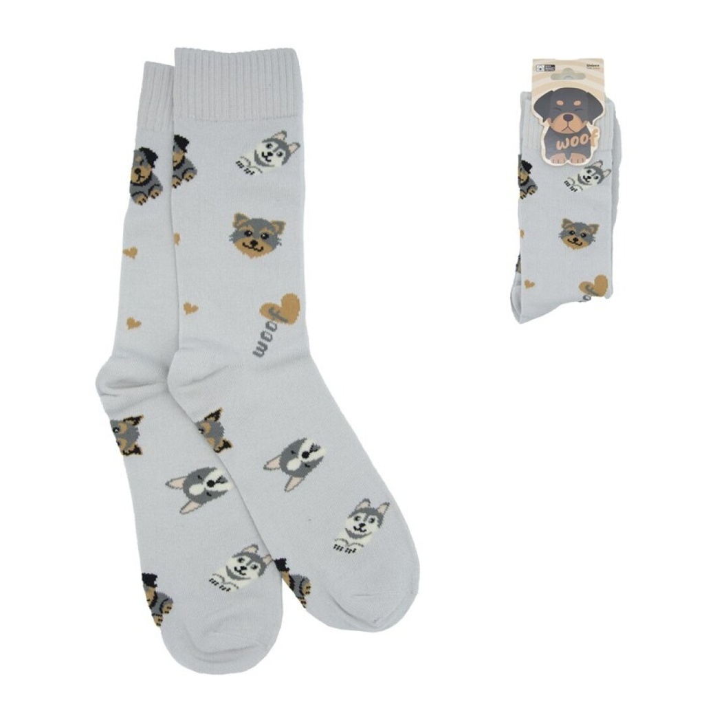 CALCETINES ALGODON PERROS