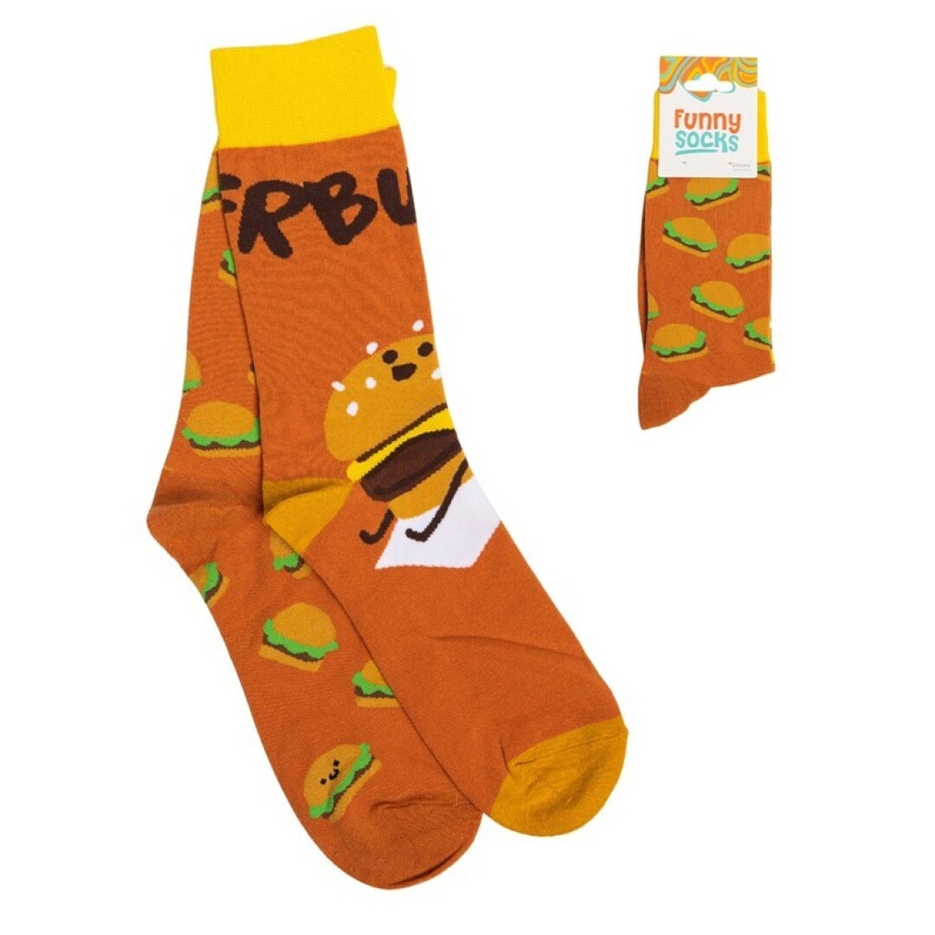 CALCETINES ALGODON HAMBURGUESA MIX