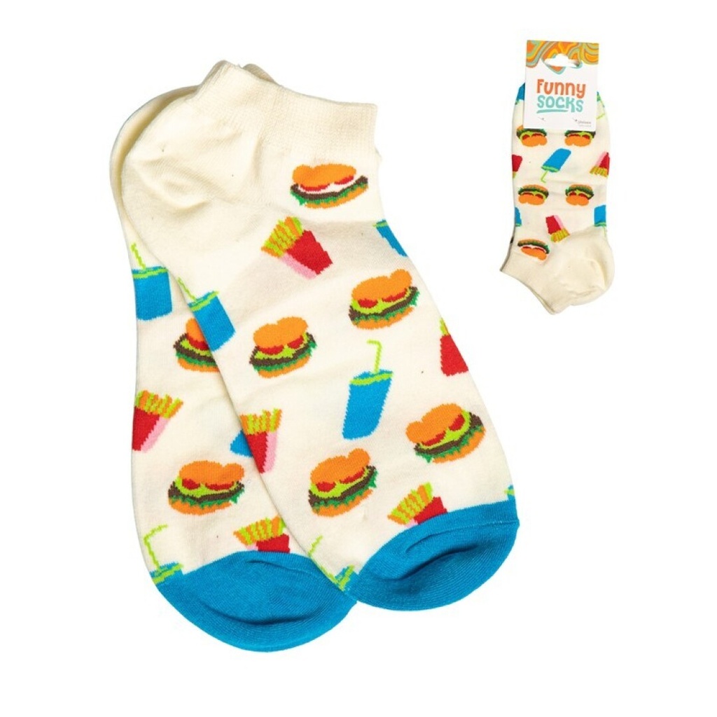 CALCETINES ALGOD. CORTOS HAMBURGUESAS