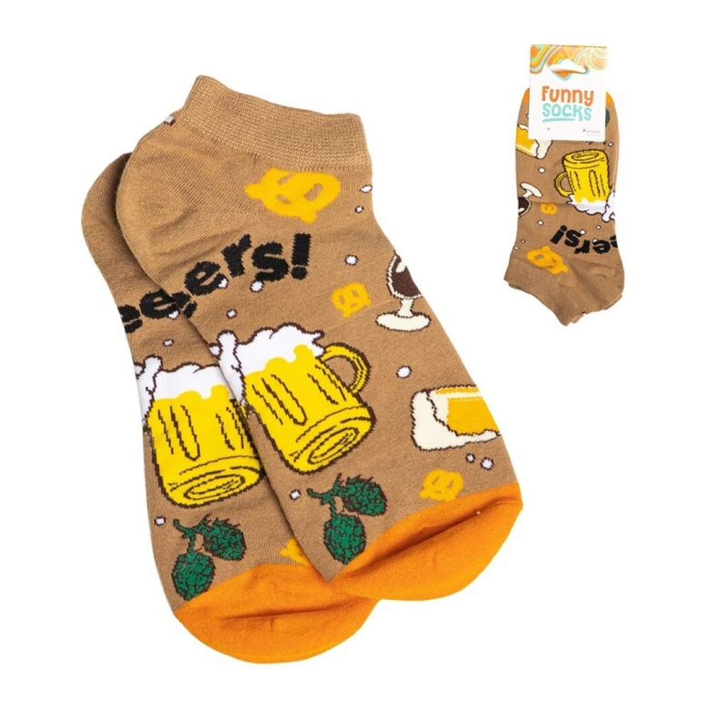 CALCETINES ALGOD.CORTOS CERVEZA
